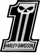Harley Davidson Number 1 Skull Vest - Jacket Back PATCH Sew on patch 12