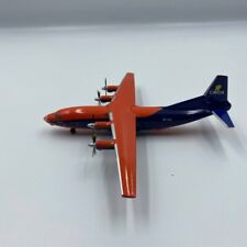 Model of the Antonov AN-12 Cavok UR-CEZ black/orange scale 1:200 picture