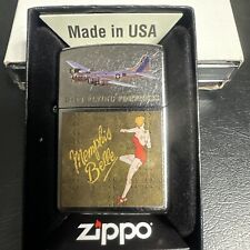 B-17 Flying Fortress Airplane Memphis Belle Zippo Lighter NEW picture