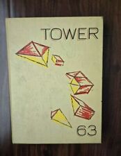 1963 University of Detroit Yearbook Tower Detroit Michigan Hardcover Vintage 60s picture
