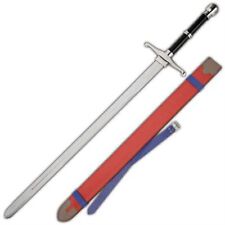 Stainless Steel Cosplay Costume Display Functional Anime Replica Sword w/ Sheath picture