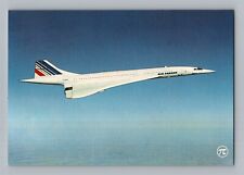 Aviation Airplane Postcard Air France Airlines Concorde #2 AP3 picture