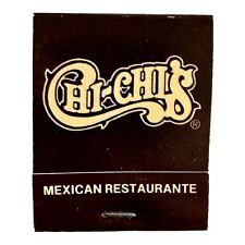 Vintage CHI-CHI’S Home Of The Chimichanga Full Matchbook MATCH Unused Matches picture