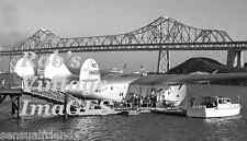  Pan Am Clipper B 314 Airplane Flying Boat  At Treasure ISland 1930s  photo    picture