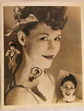 Vintage Original Promotional Photo Dance satirist Iva Kitchell Signed 1940 s picture