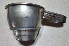 Foley Vintage Aluminum Small 1 Cup Flour Sifter With Squeeze Handle 🔥 picture