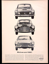 Volvo P1800 Original 1963 Vintage Print Ad picture