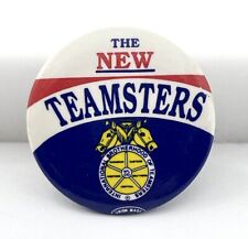 Vintage The New Teamsters Union  Pinback Button  picture