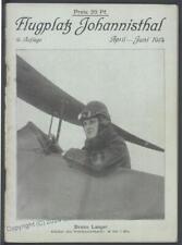Germany Pioneer Flight Flugplatz Johannisthal 1914 Orginal Program 107356 picture