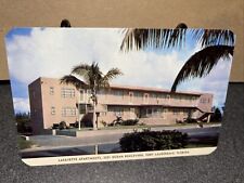 Lafayette Apartments Fort Lauderdale Florida Postcard￼ picture