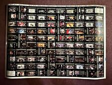 Harley-Davidson Factory UNCUT Sheet of 100 Collector's Cards Series 1 from 1992 picture