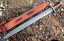 32 Inches SWORD, Damascus VIKING RANGERS Full-Tang Sheath' Battle Ready, Cosplay picture