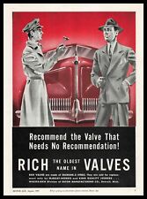 1939 Rich Valves Silcrome-X Steel Wilcox-Rich Eaton Detroit Art Deco Print Ad picture