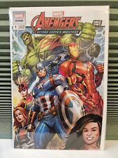 Avengers #1 Whatnot Con Excl Trade Variant Tyler Kirkham Drew Zucker Signed COA picture