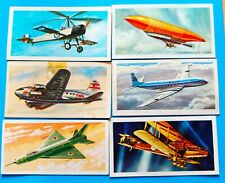 Trade Cards History of Aviation Military Commercial TWA B.O.A.C. picture