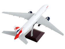 Boeing 777-200ER Commercial British Airways Striped 1/200 Diecast Model Airplane picture