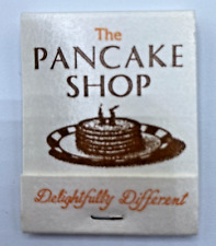 Vintage Matchbook Pancake Shop Restaurant - Hot Springs National Park Arkansas picture