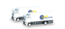 for Herpa SCENIX AIRPORT CATERING 2 TRUCKS in a set Accessory Pre-built 1/400 picture