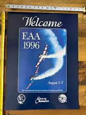 1996 Experimental Aircraft Association EAA Oshkosh Official Poster Air Venture picture