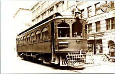 Puget Sound Traction Railway Interurban Postcard Trolley RPPC Reprint picture