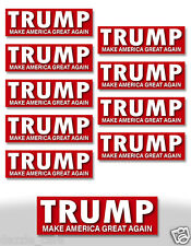 TRUMP Mini stickers RED Mini Pro Trump Stickers Pro Trump Decals 3