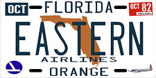 Eastern Airlines 1982 Florida License plate picture