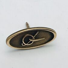 MCDONNELL DOUGLASS VINTAGE AIRPLANE FLYING PIN TIE TACK 1/10 10 KT. GOLD FILLED picture