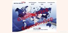 British Airways & Virgin Atlantic World Route Maps / Flight Network Maps  picture