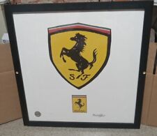 Ferrari L’official Framed Print  9  /250    – Fairchild Paris  VERY LIMITED COPY picture