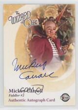2006 Breygent The Wizard of Oz Welcome to Munchkinland Mickey Carroll Auto w7v picture