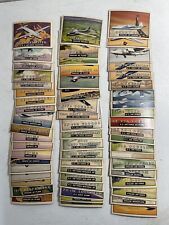 1952 Topps Wings Friend Or Foe Airplane Cards - Lot Of 58 picture