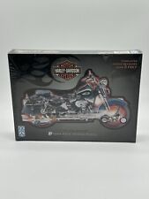 HARLEY DAVIDSON ACCELERATE 1000 PIECE SHAPED PUZZLE BY SCHMID NEW SEALED picture