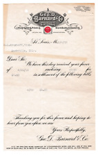 1915 Geo D. Barnard & Co Printers Receipt Letter St. Louis Missouri ~Fd019 picture