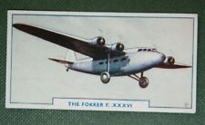 KLM  Fokker  F. XXXV1   Original 1938 Aviation Card LB20 picture