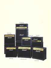 2001 Marshall Guitar Amp W Jim Marshall Letter Vintage Photo Print Ad 2-Pages picture