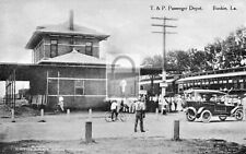 Railroad Train Station Depot Bunkie Louisiana LA - 8x10 Reprint picture