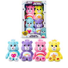 Care Bears 8 Inch Plush 4-Pack Treasure Huggable Material Collectible Plush picture
