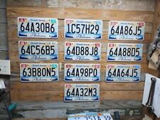 2012 Alabama Lot of 10 Expired Sweet Home  License Plate Auto Tags 64A30B6 picture
