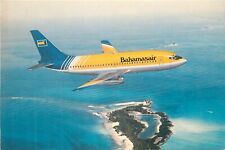 Bahamasair Boeing 737-200 Advanced Jet Airplane - Airline Issue Postcard picture
