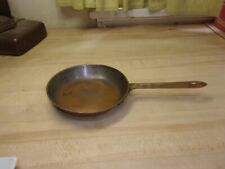 Vtg. Tagus r36 Copper Brass Handle made in Portugal fry pan 6.25