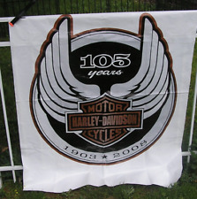 Harley-Davidson 105th anniversary plastic banner 60