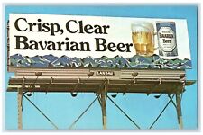 c1960's Crisp Clear Bavarian Beer C. Schmidt & Sons Inc Philadelphia PA Postcard picture