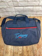 Vintage TWA airline Getaway weekend overnight bag blue giveaway carry on picture