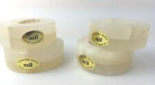 Vintage MCM Napkin Rings Set Lot Of 4 Genuine Onyx Lord & Taylor 2 Inch picture