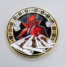 USAF United States Airforce 177th Fighter Wing NEW JERSEY DEVILS  CHALLENGE COIN picture