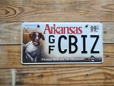Arkansas Expired 2020 Arkansas game and wildlife License Plate ~ g/f CBIZ picture