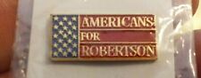 Americans For Pat Robertson 1988 Presidential Republican Campaign vintage pin picture