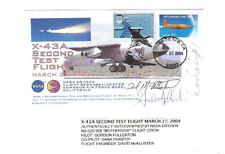 Cover honoring the X-43A with autographs picture