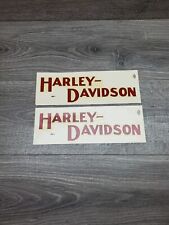 Antique Original Harley Davidson Decals picture