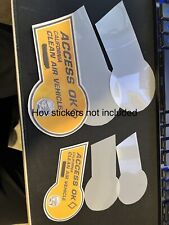 2022 California Carpool HOV Sticker Paint Protection Film underlay Precut PPF picture